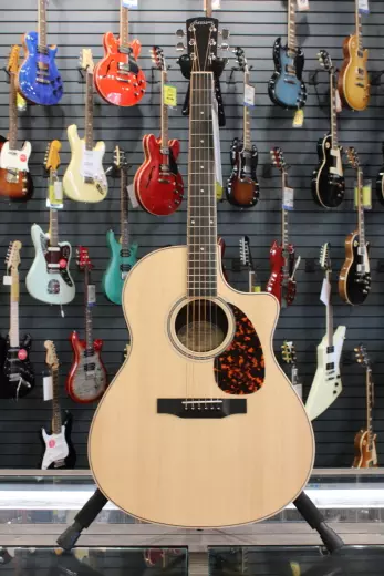 Larrivee - LV-03RE Rosewood Recording Series L-Body Cutout Acoustic/Electric Guitar with Case